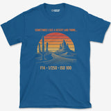 T-Shirt Royal / S See A Desert T-Shirt