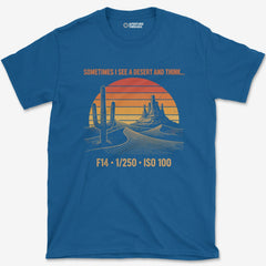 T-Shirt Royal / S See A Desert T-Shirt