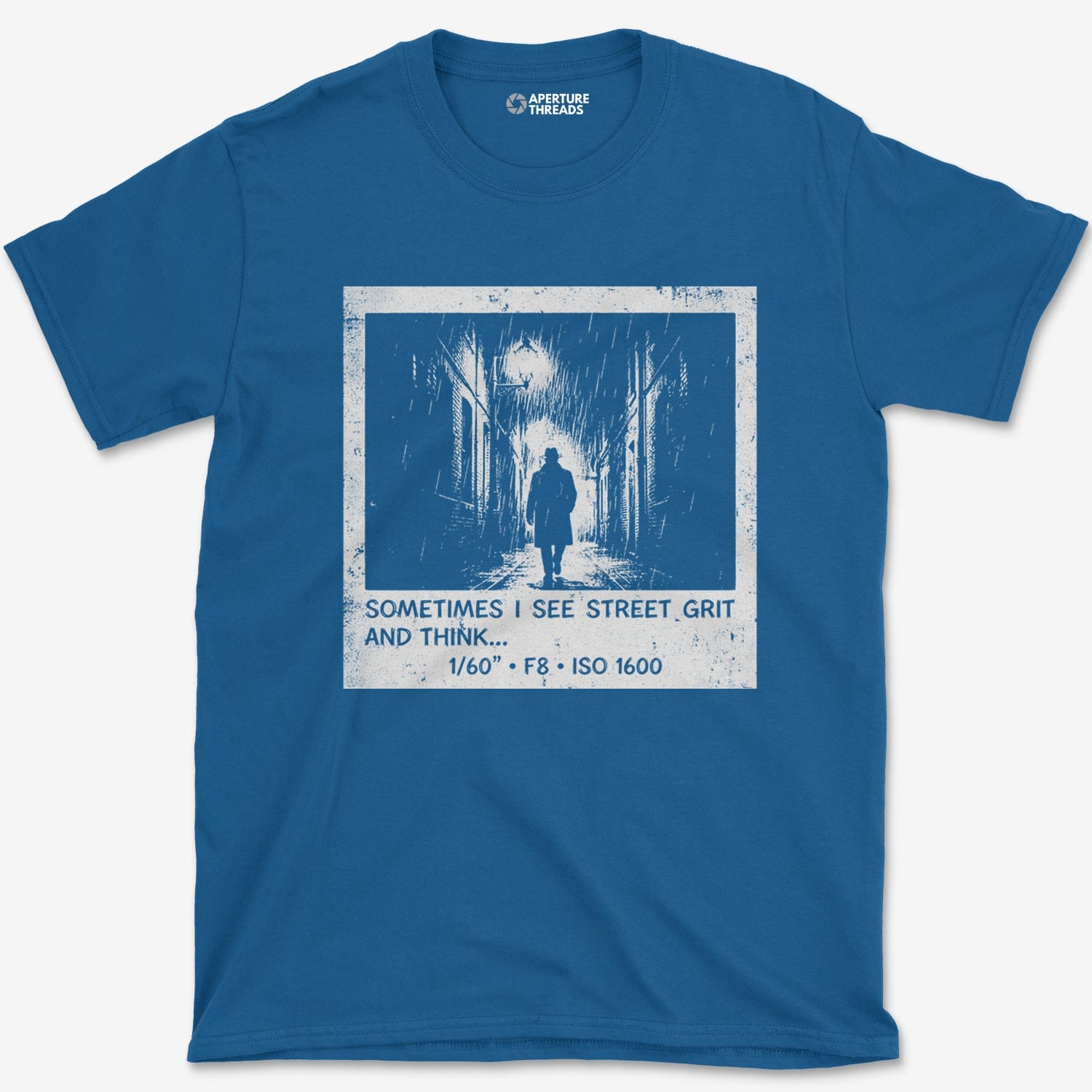 T-Shirt Royal / S See Grit T-Shirt