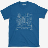 T-Shirt Royal / S See Reaction T-Shirt
