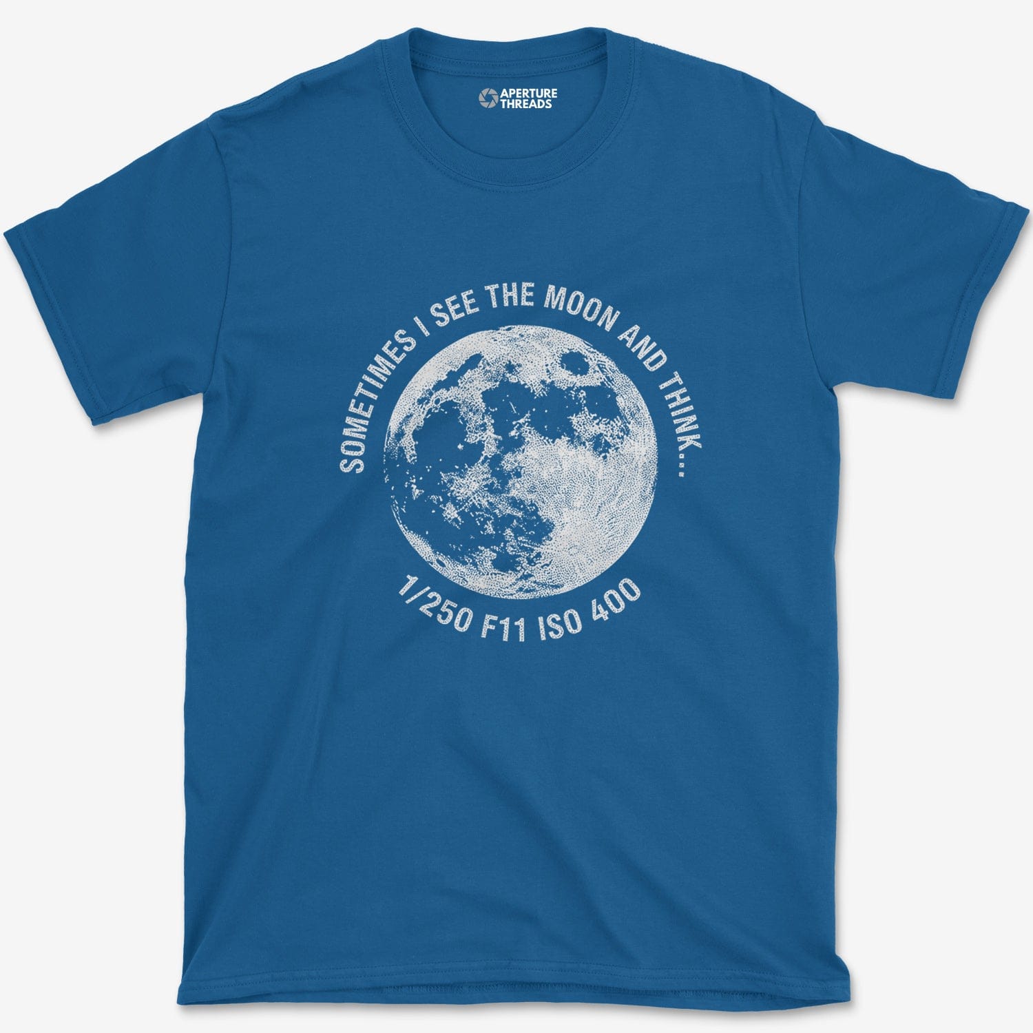 T-Shirt Royal / S See the Moon T-Shirt