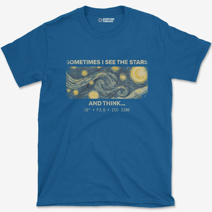 T-Shirt Royal / S See The Stars T-Shirt