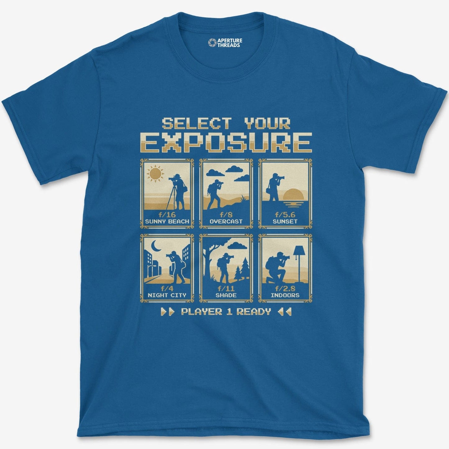 T-Shirt Royal / S Select Exposure T-Shirt
