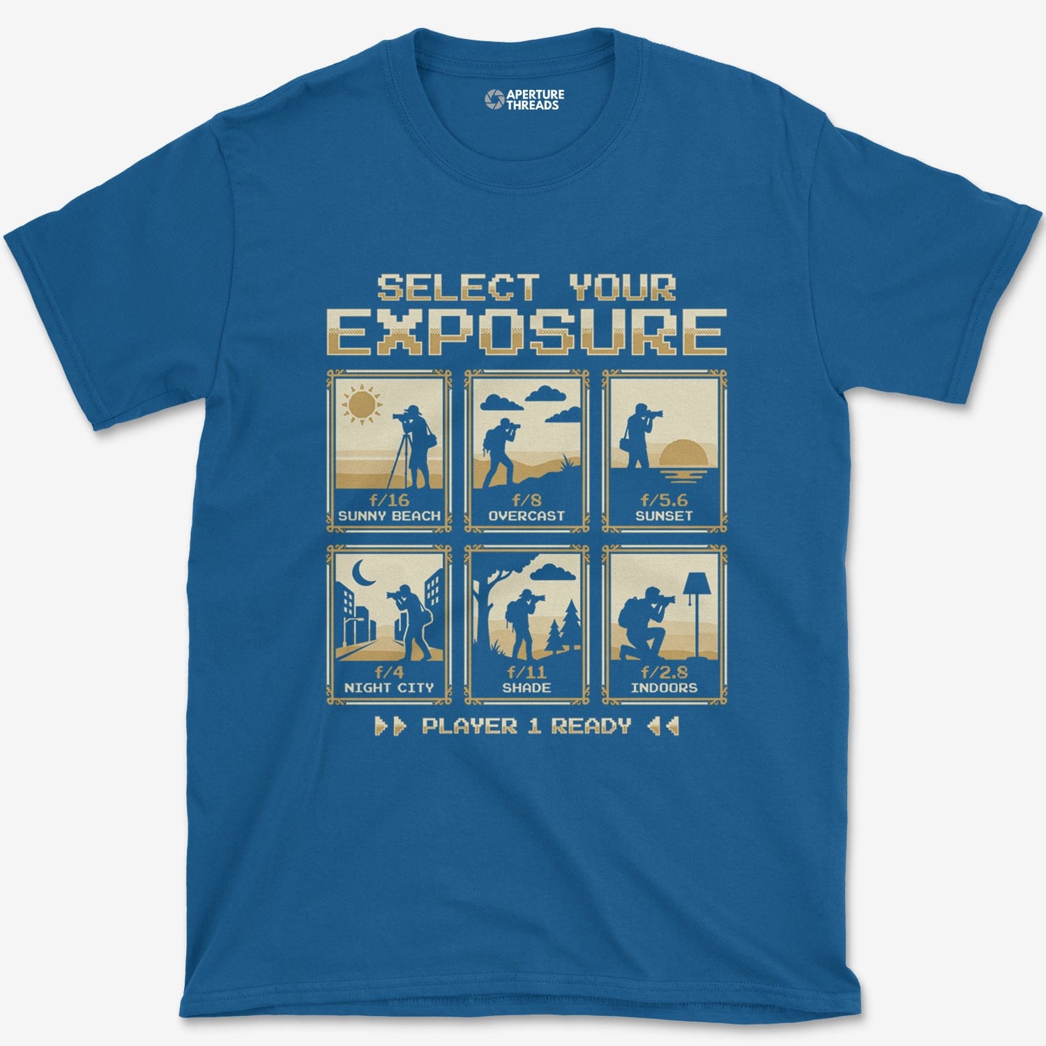 T-Shirt Royal / S Select Exposure T-Shirt