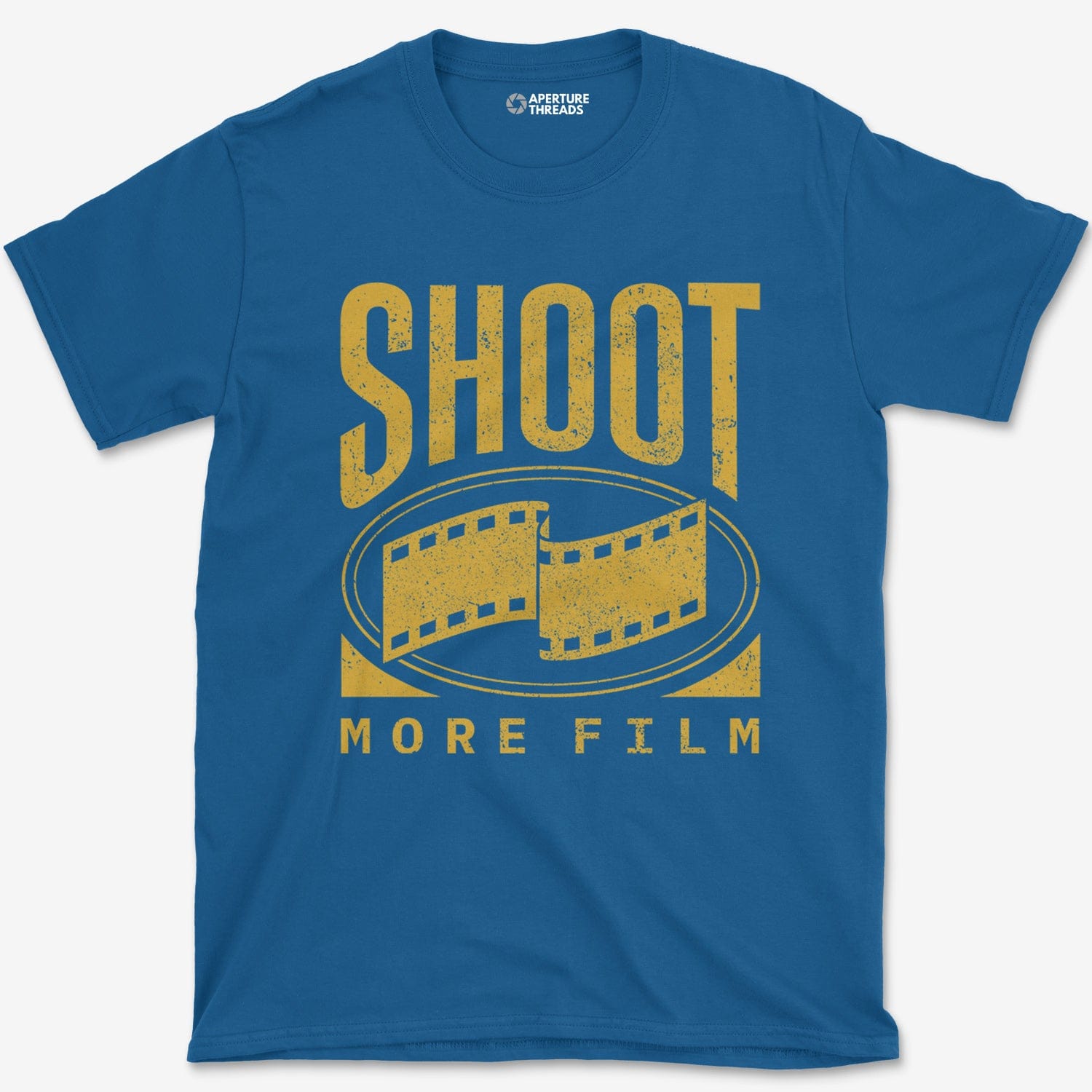 T-Shirt Royal / S Shoot More Film T-Shirt