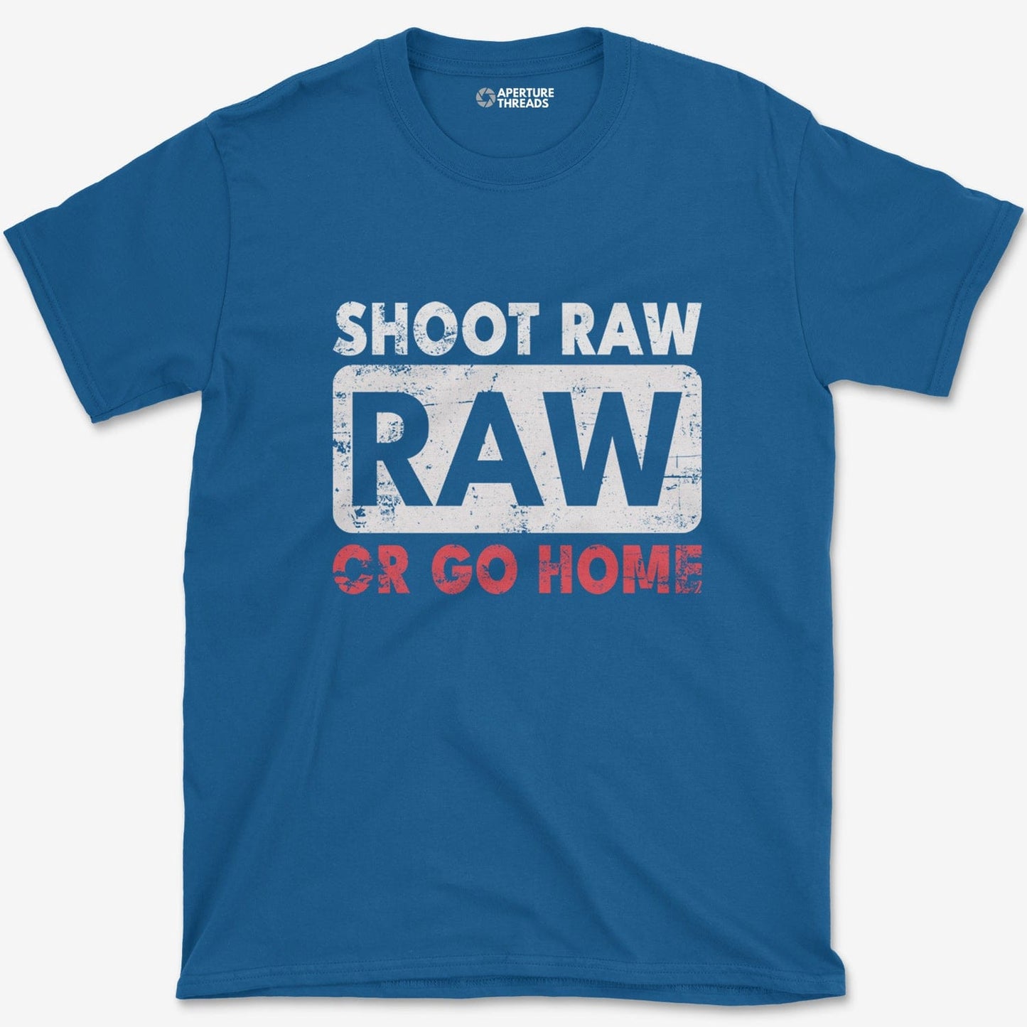 T-Shirt Royal / S Shoot RAW T-Shirt