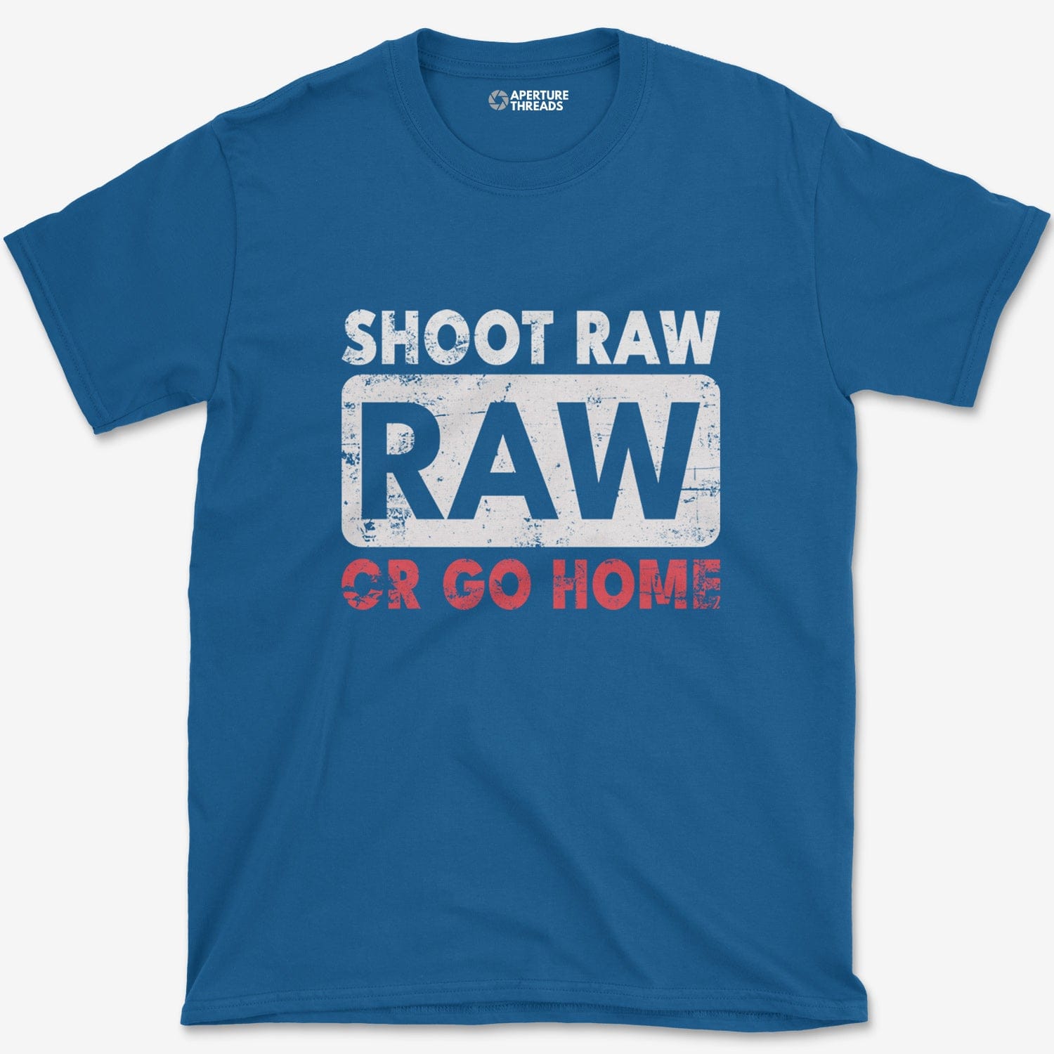 T-Shirt Royal / S Shoot RAW T-Shirt