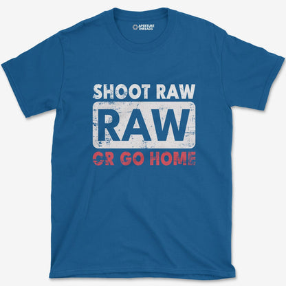 T-Shirt Royal / S Shoot RAW T-Shirt