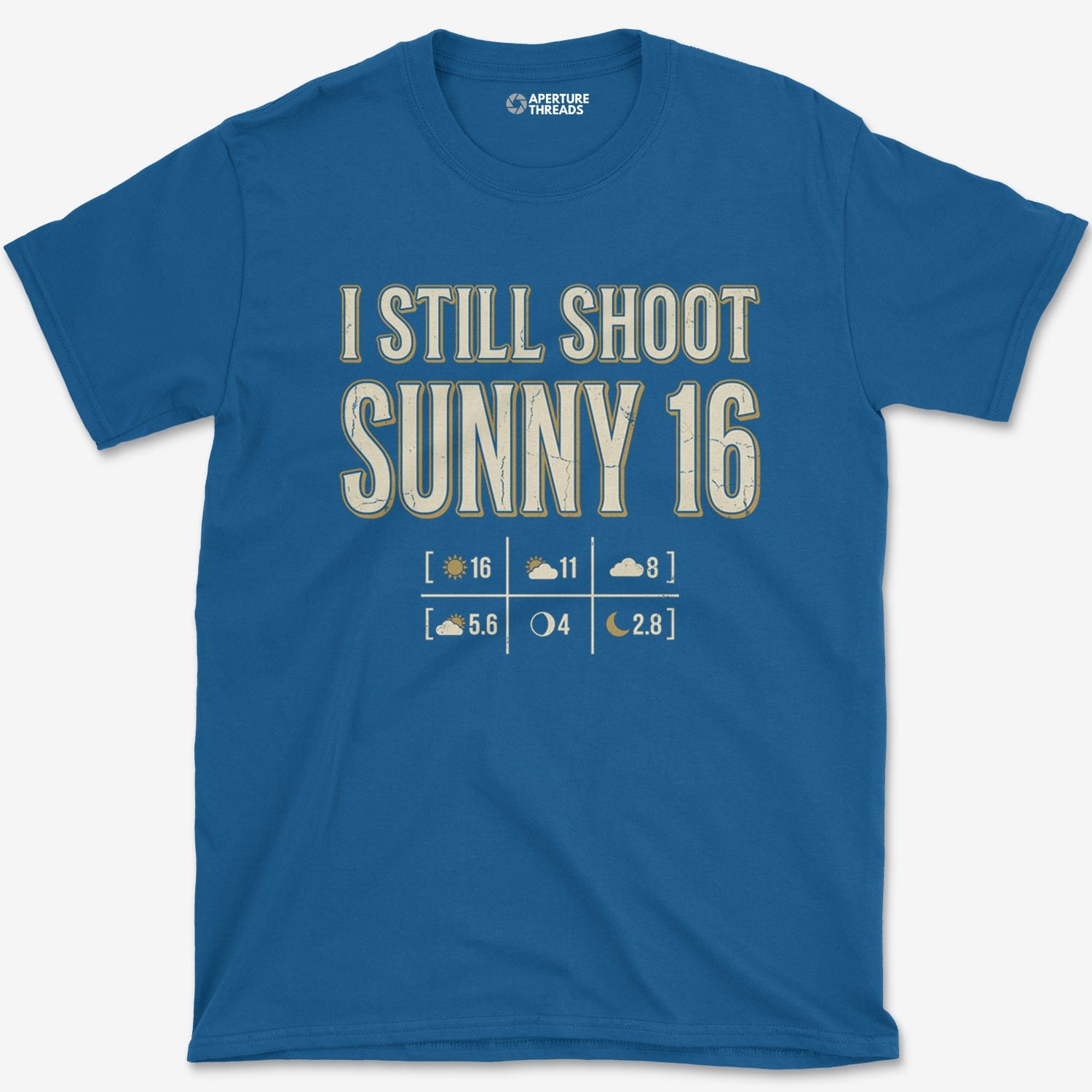 T-Shirt Royal / S Shoot Sunny 16 T-Shirt