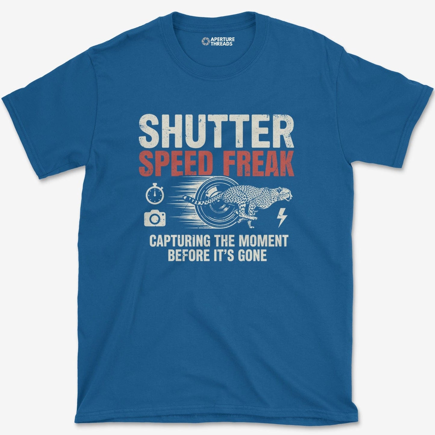 T-Shirt Royal / S Shutter Speed T-Shirt