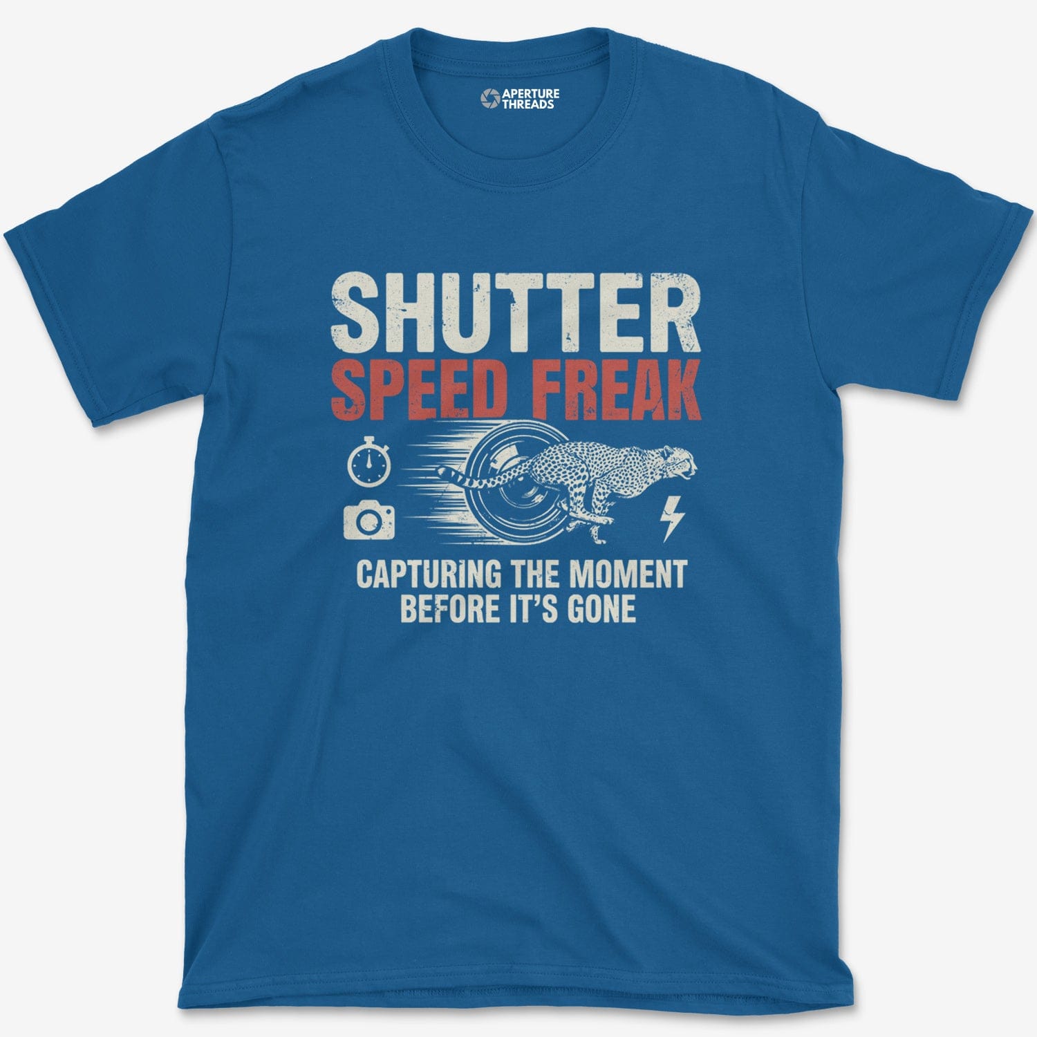 T-Shirt Royal / S Shutter Speed T-Shirt