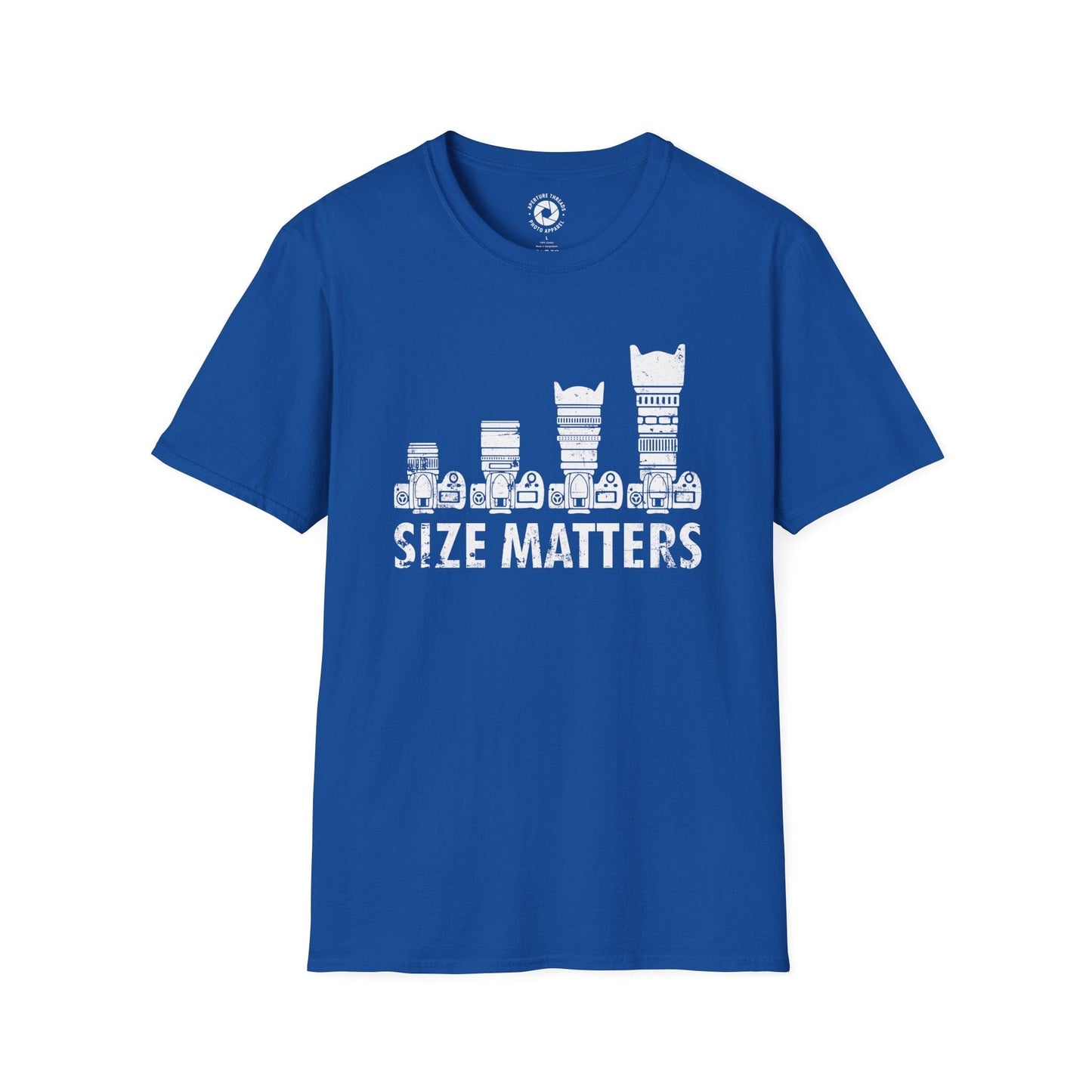 T-Shirt Royal / S Size Matters T-Shirt