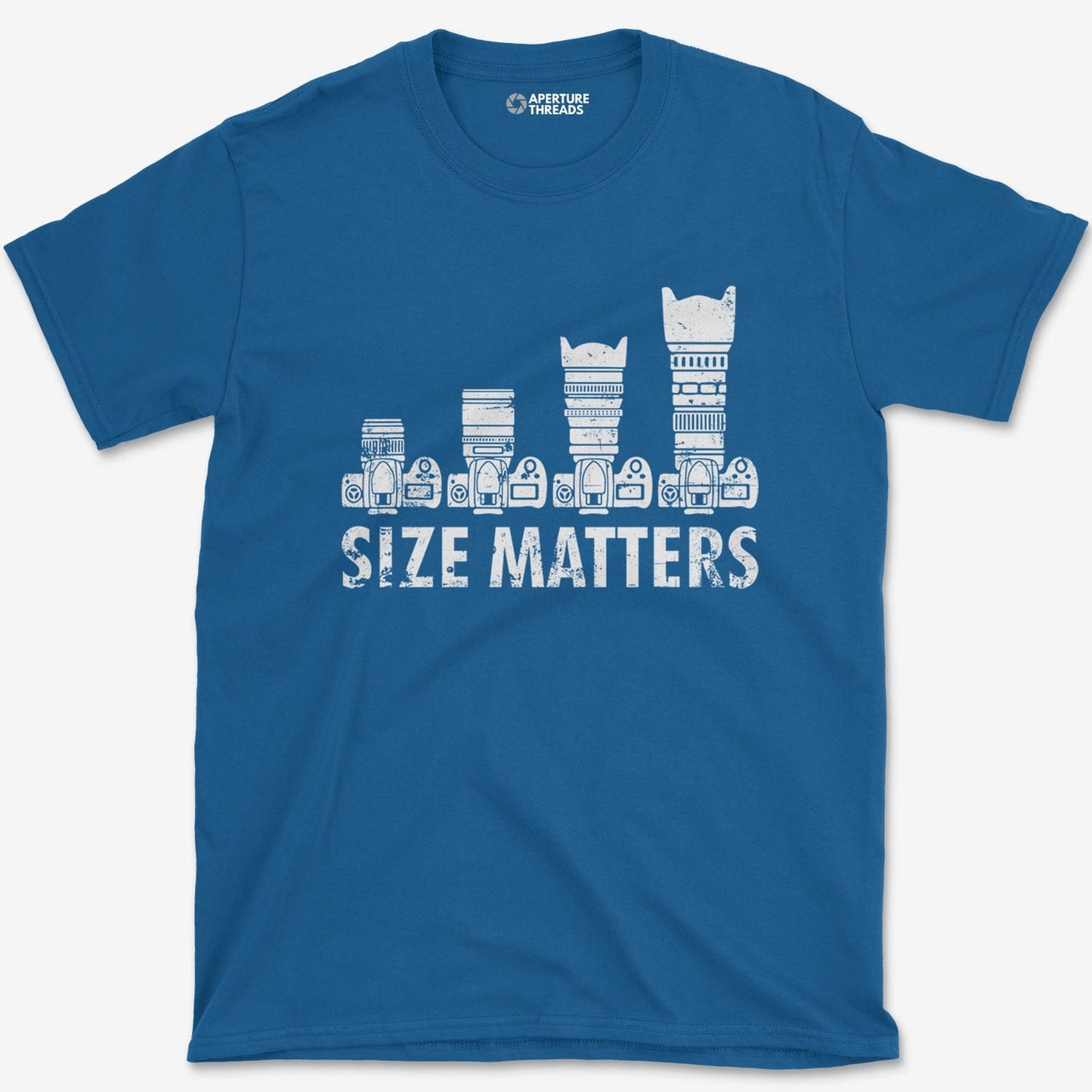 T-Shirt Royal / S Size Matters T-Shirt