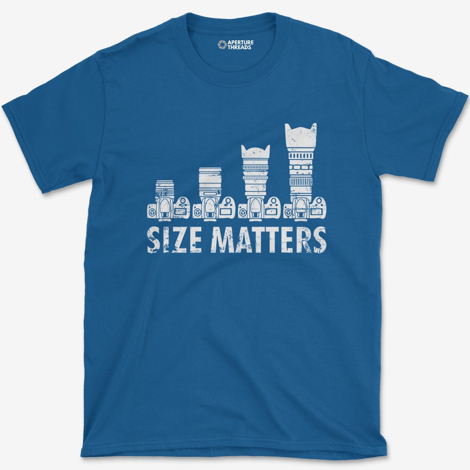 T-Shirt Royal / S Size Matters T-Shirt