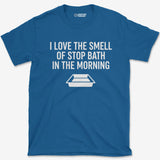 T-Shirt Royal / S Stop Bath Morning T-Shirt