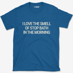 T-Shirt Royal / S Stop Bath T-Shirt