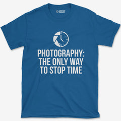 T-Shirt Royal / S Stop Time T-Shirt