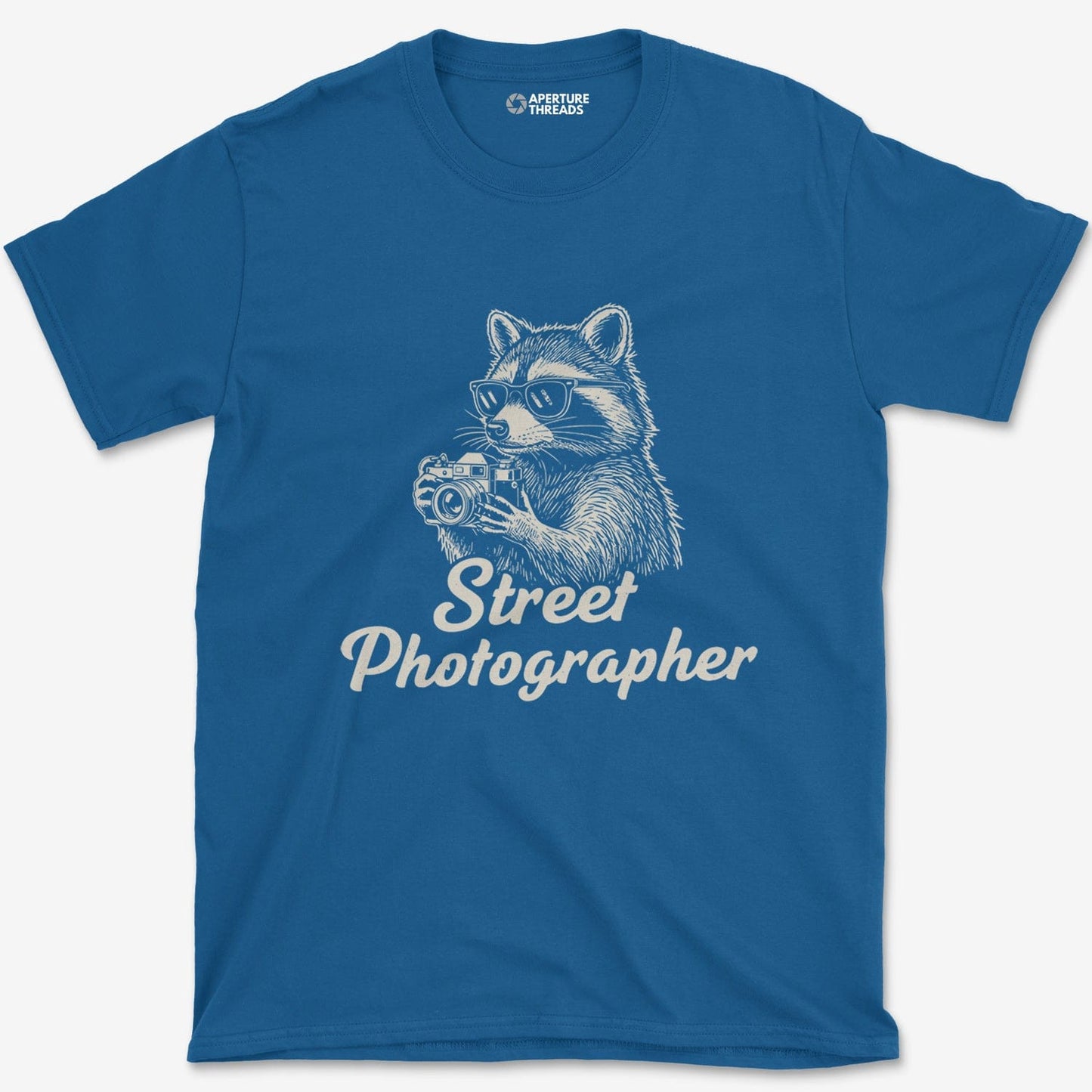 T-Shirt Royal / S Street Photographer T-Shirt