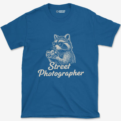 T-Shirt Royal / S Street Photographer T-Shirt