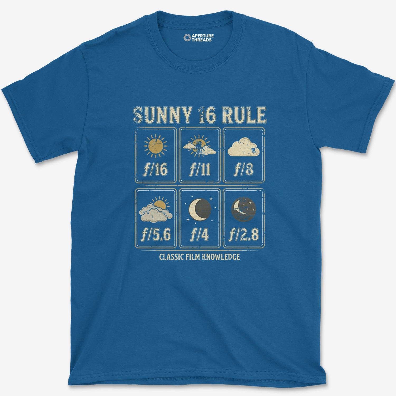 T-Shirt Royal / S Sunny 16 Rule T-Shirt