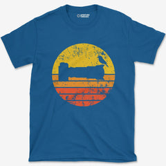 T-Shirt Royal / S Sunset Bird Camera T-Shirt