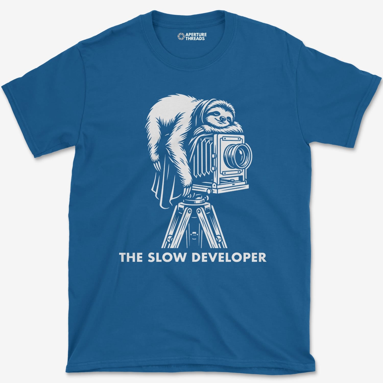 T-Shirt Royal / S The Sloth Developer T-Shirt