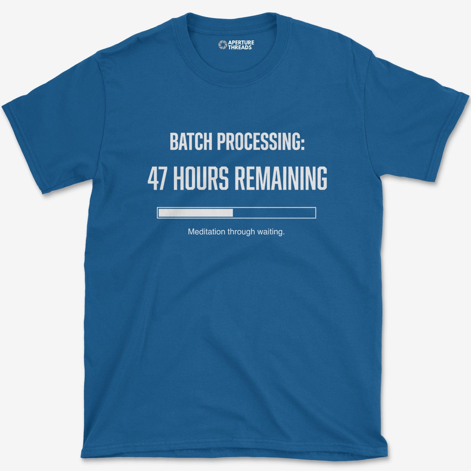 T-Shirt Royal / S Time Estimate T-Shirt
