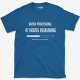 T-Shirt Royal / S Time Estimate T-Shirt