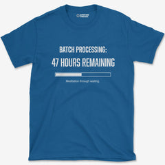 T-Shirt Royal / S Time Estimate T-Shirt