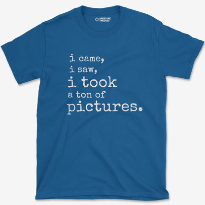 T-Shirt Royal / S Ton Of Pictures T-shirt