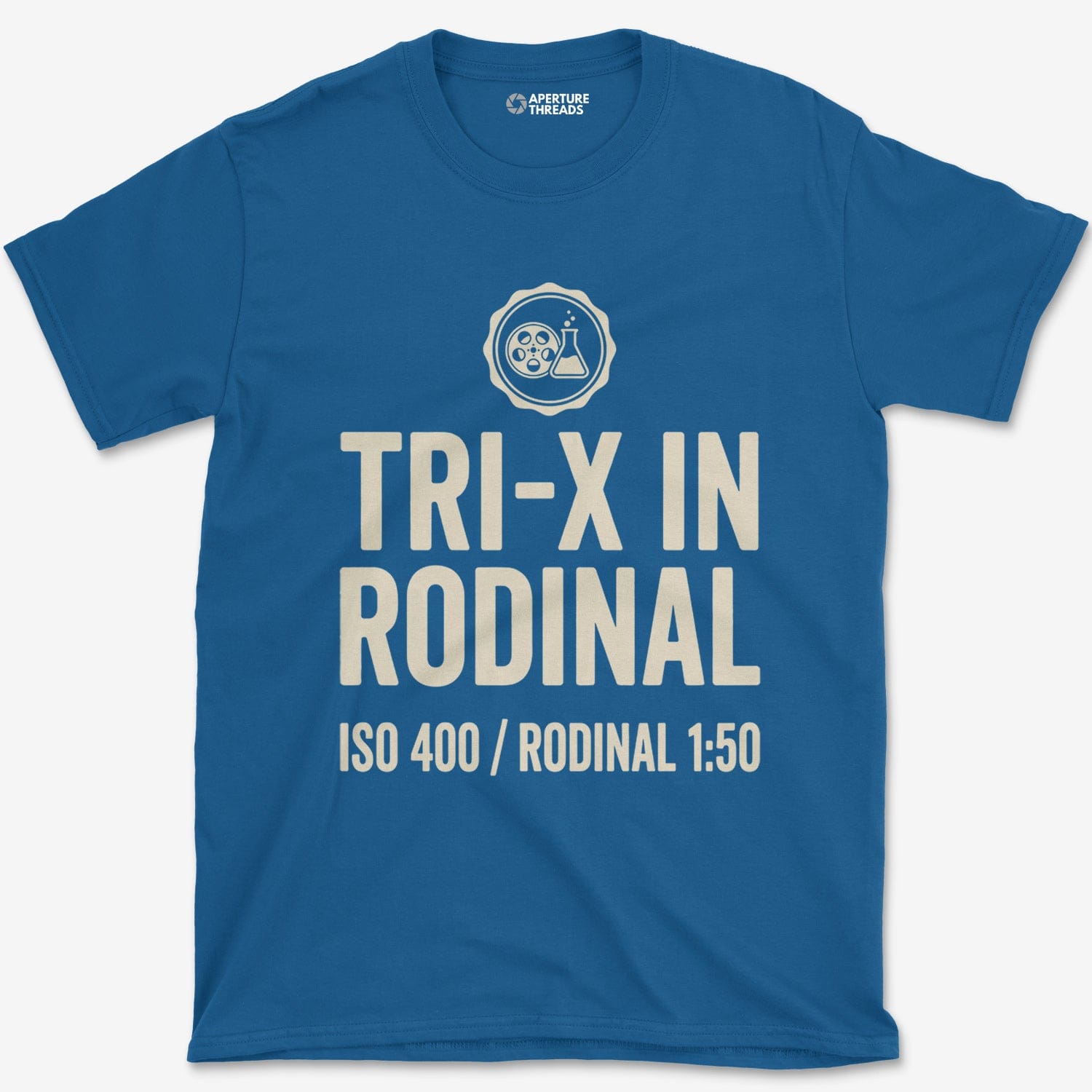 T-Shirt Royal / S Tri-X in Rodinal T-Shirt