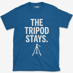 T-Shirt Royal / S Tripod Stays T-Shirt