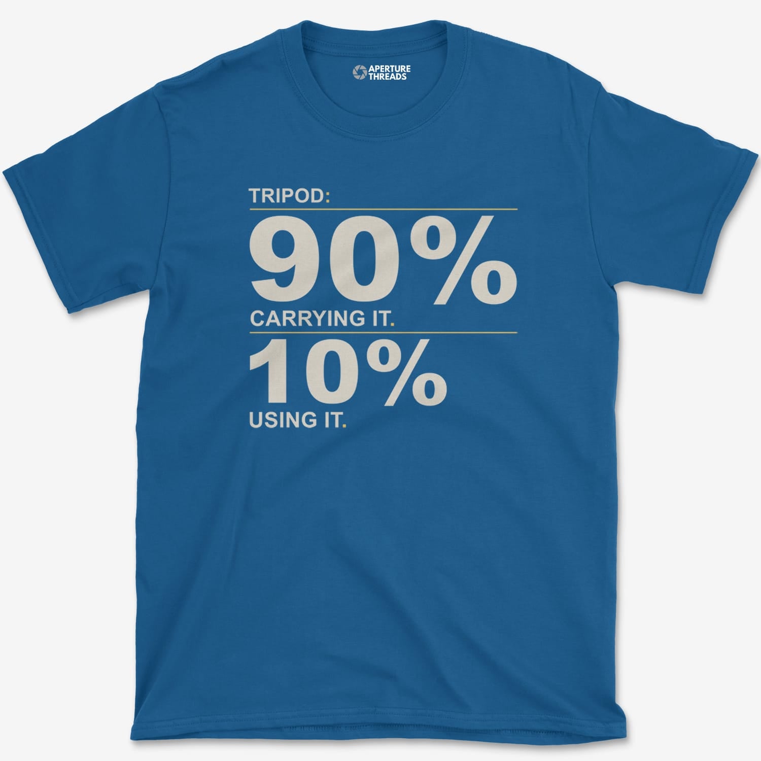 T-Shirt Royal / S Tripod T-Shirt