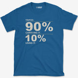T-Shirt Royal / S Tripod T-Shirt