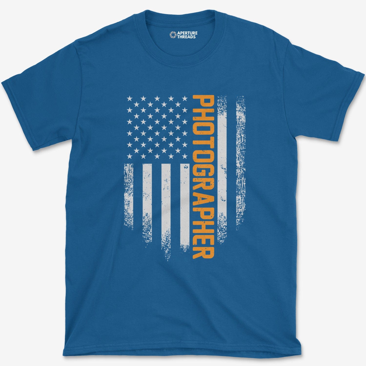 T-Shirt Royal / S USA Photographer T-Shirt