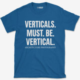 T-Shirt Royal / S Verticals T-Shirt