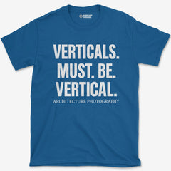 T-Shirt Royal / S Verticals T-Shirt