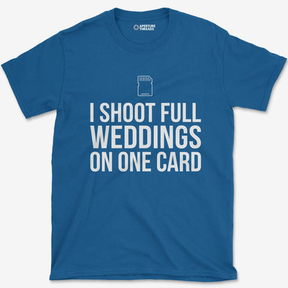 T-Shirt Royal / S Weddings On One T-Shirt