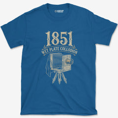 T-Shirt Royal / S Wet Plate Collodion T-Shirt