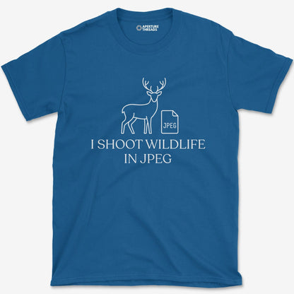 T-Shirt Royal / S Wildlife in JPEG T-Shirt