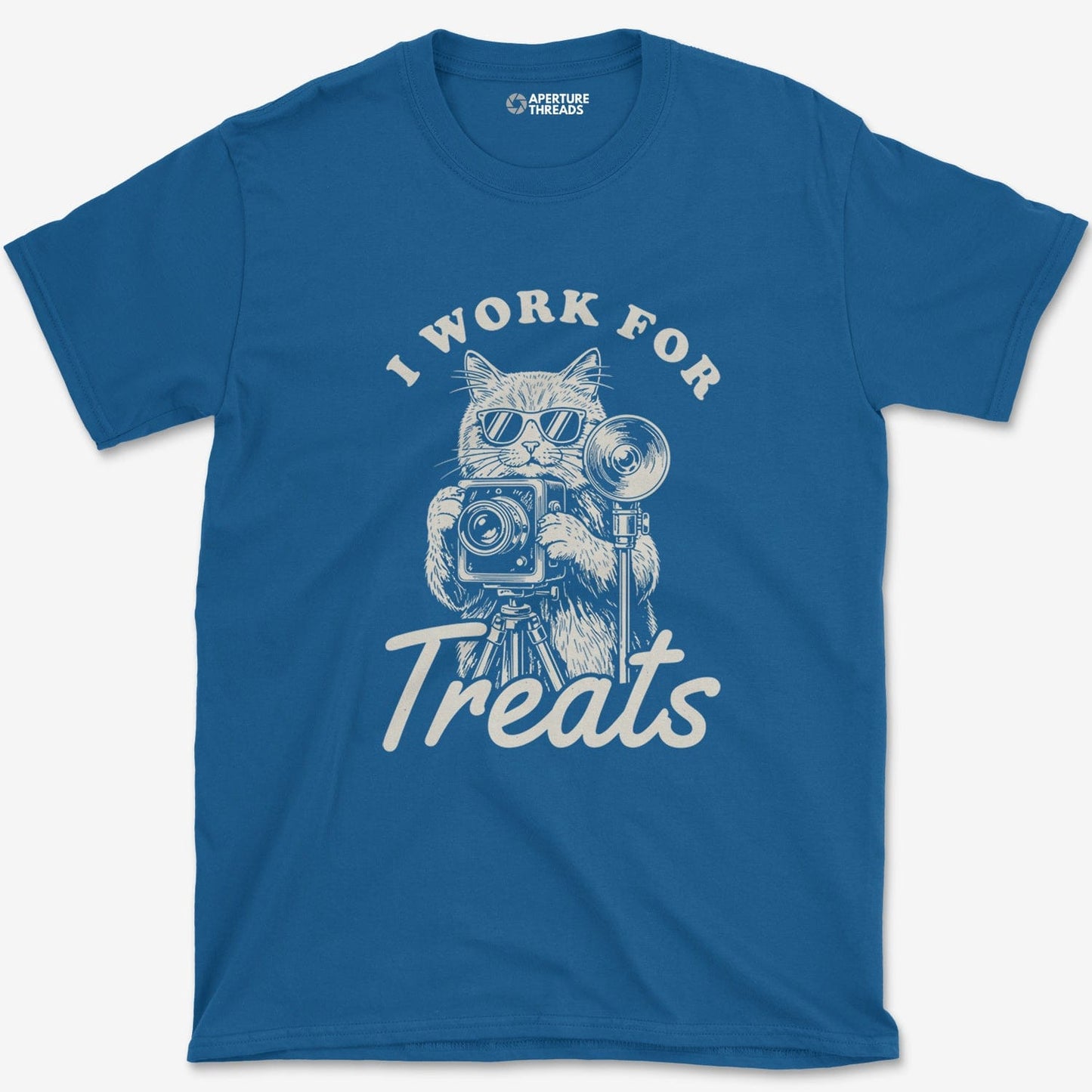 T-Shirt Royal / S Work for Treats T-Shirt