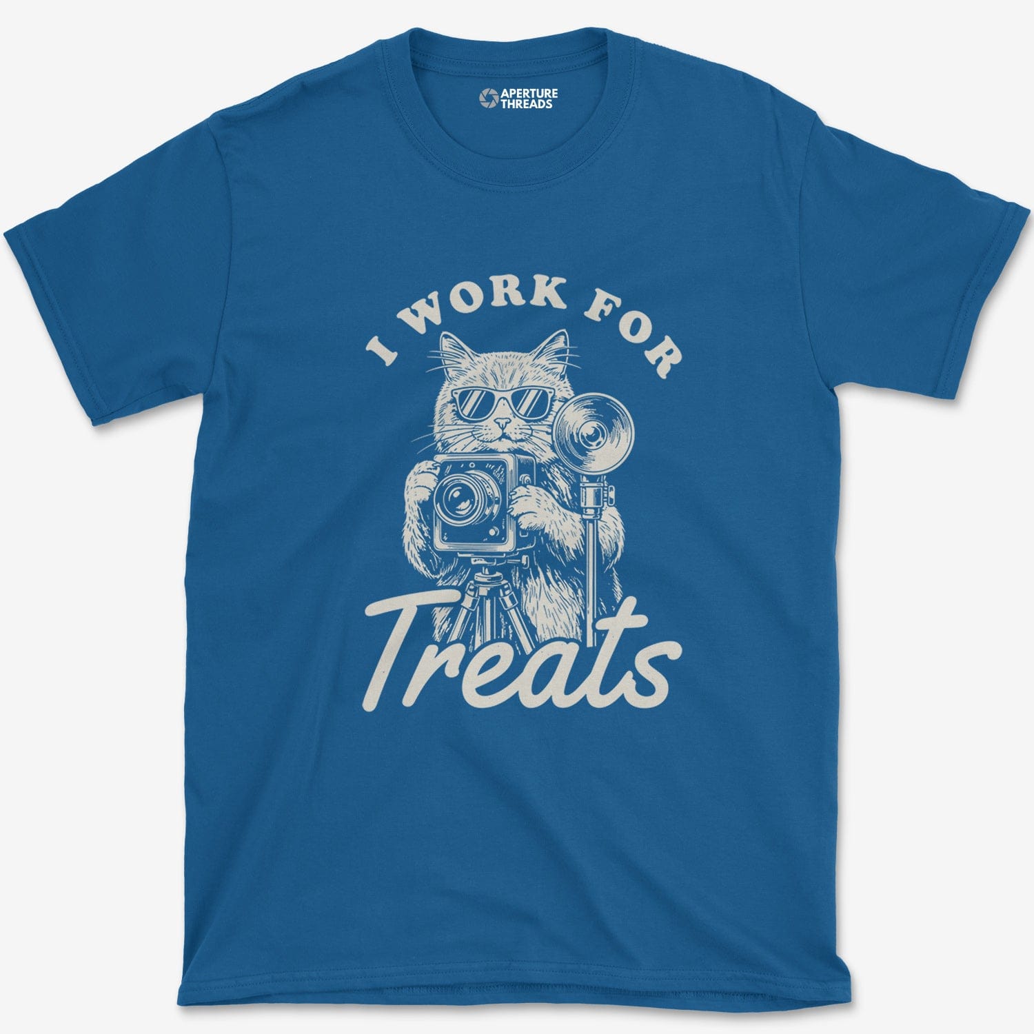 T-Shirt Royal / S Work for Treats T-Shirt