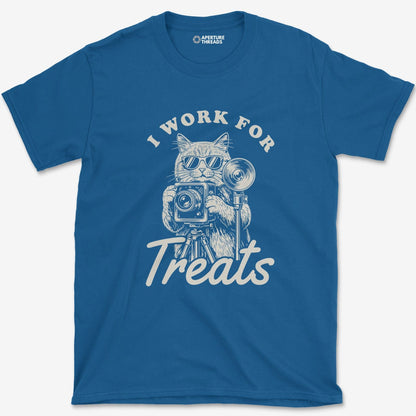 T-Shirt Royal / S Work for Treats T-Shirt