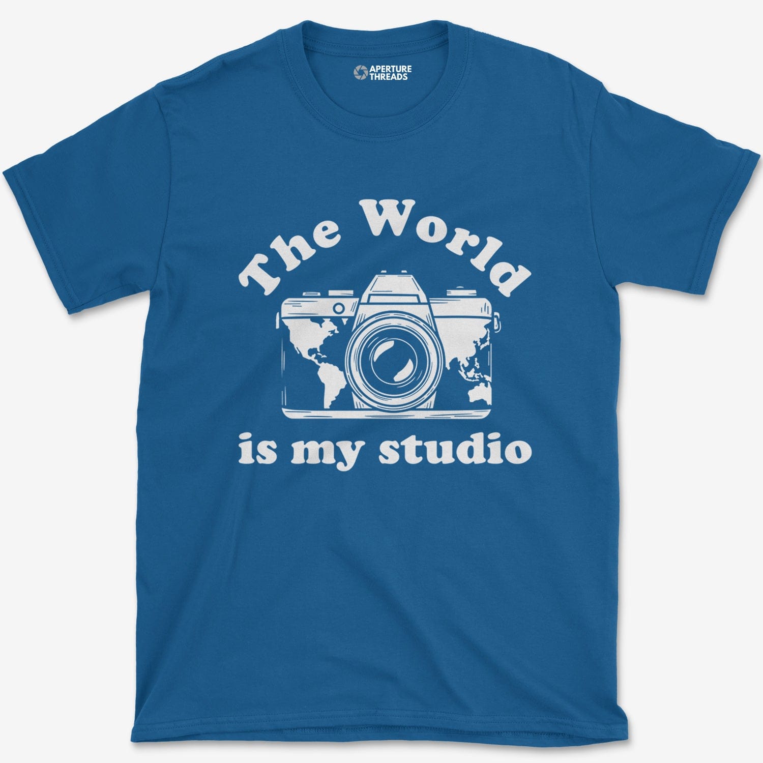 T-Shirt Royal / S World Studio T-Shirt