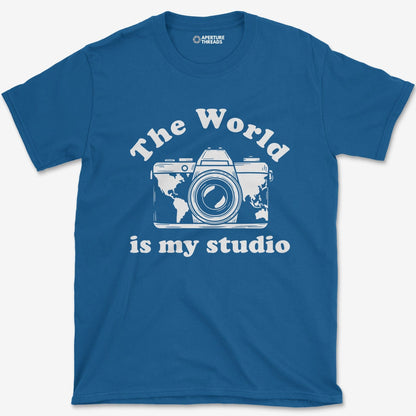 T-Shirt Royal / S World Studio T-Shirt