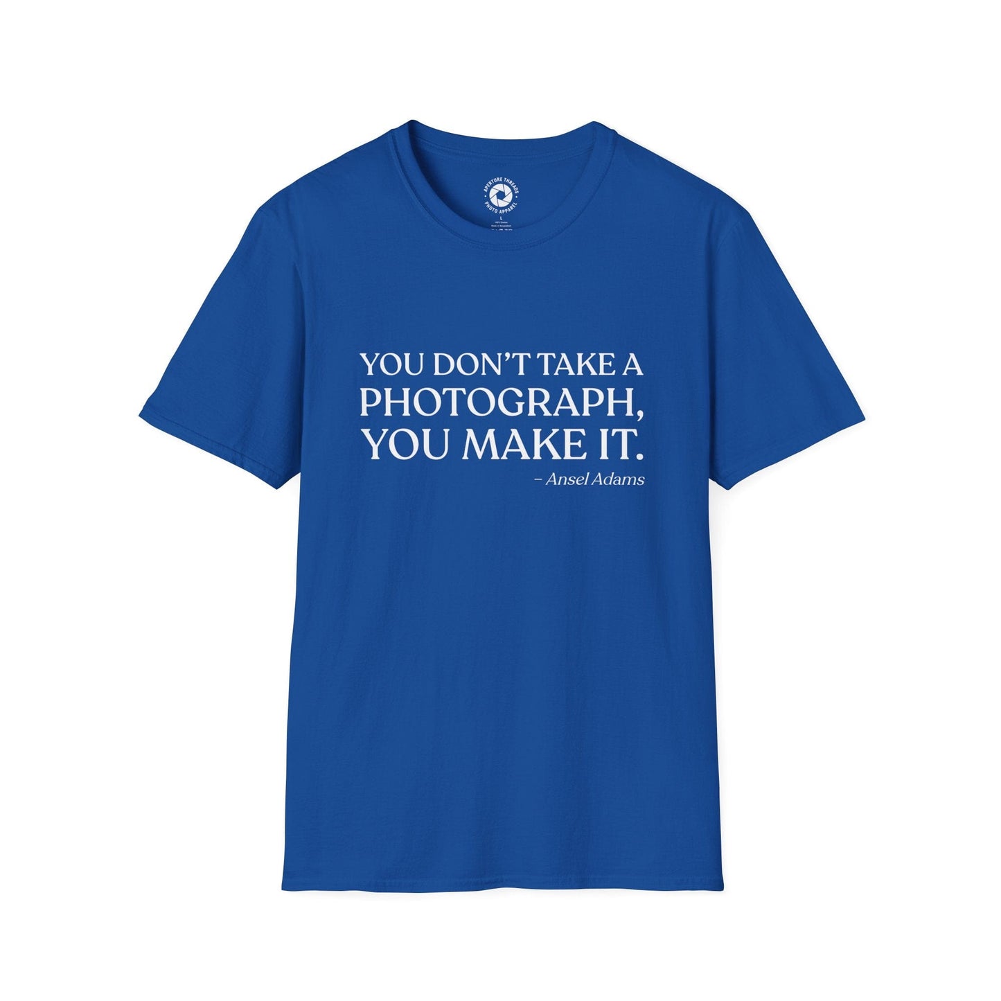 T-Shirt Royal / S You Make It T-Shirt