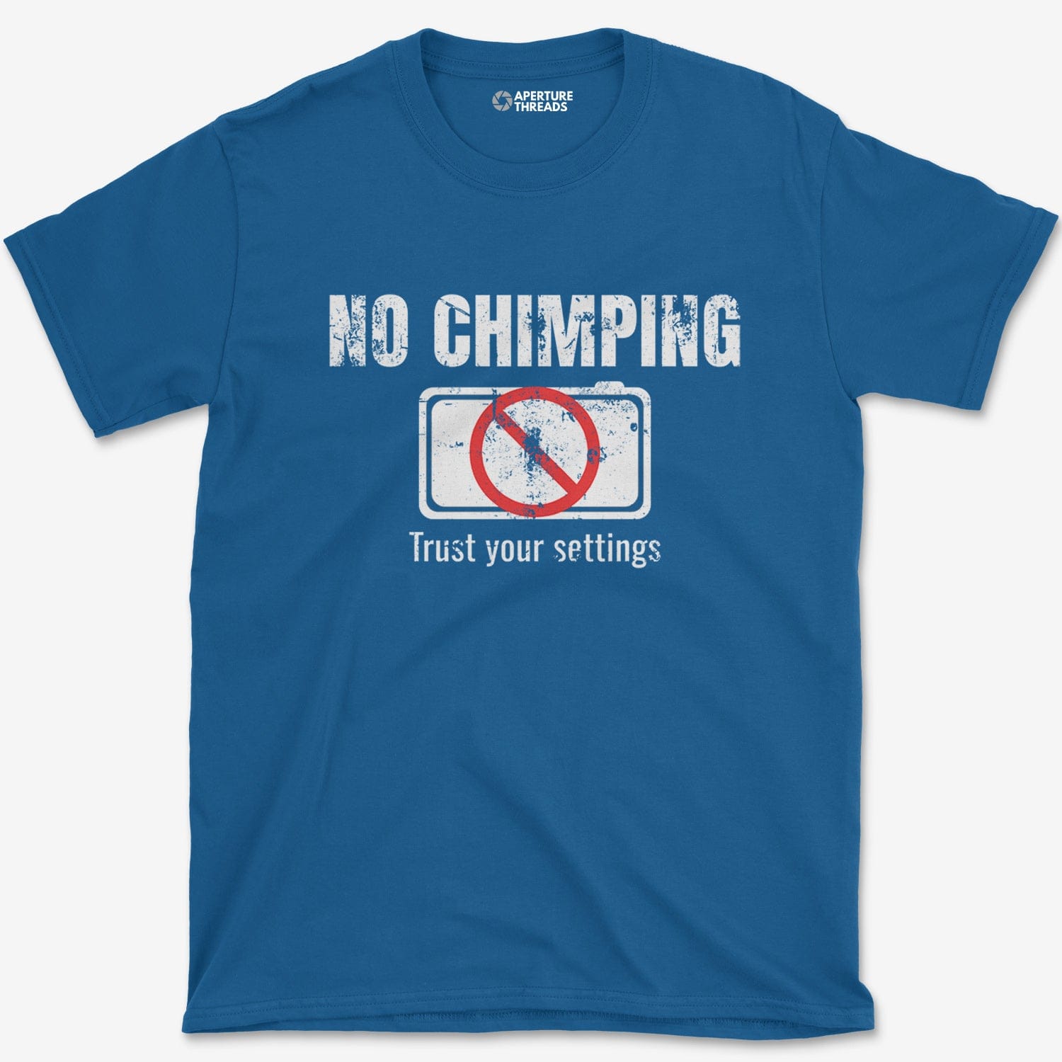 T-Shirt Royal / XS No Chimping T-Shirt