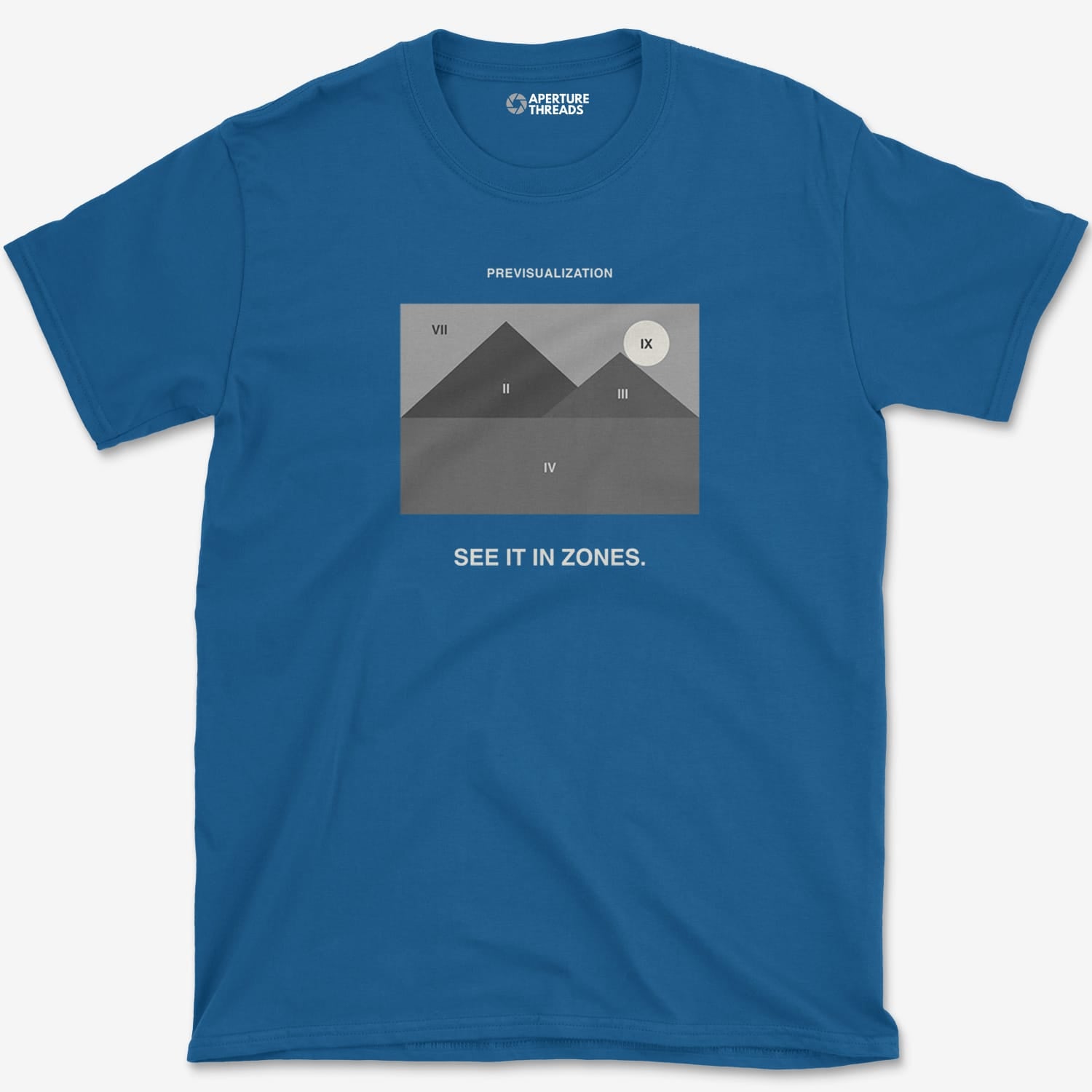T-Shirt Royal / XS Zone Previsualization T-Shirt