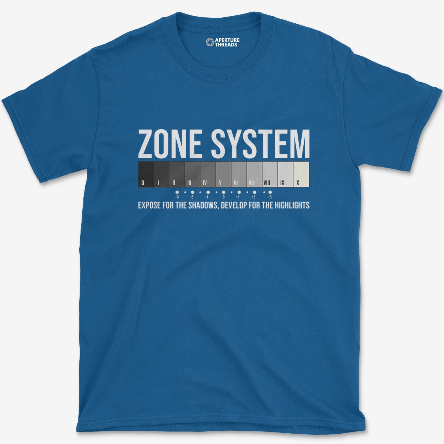 Zone System T-Shirt – Aperture Threads