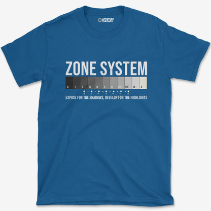 T-Shirt Royal / XS Zone System T-Shirt